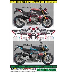 S1000 R 2014 - 2016 MOTORSPORT BMW MOTORRAD RED BLUE